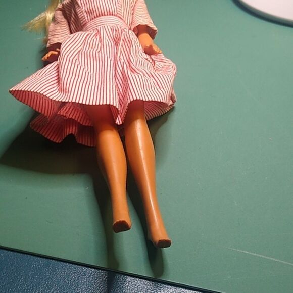 Mattel Doll 1966 with Striped Dress Japan - Picture 3 of 6